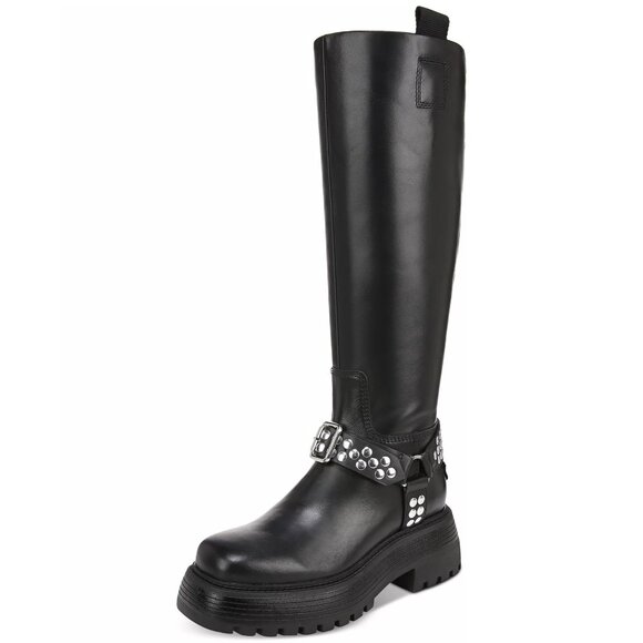 Circus NY By Sam Edelman Womens Hayes Moto Boots Black Leather Size 6M NIB - Picture 2 of 6